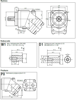 Silnik hydrauliczny tłoczkowy Hydro Leduc (objętość robocza: 25 cm³, maksymalna prędkość ciągła: 6300 min-1 /obr/min) 01538890